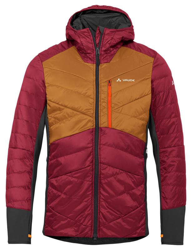 Vaude zateplená bunda Sesvenna IV, pánska, dark indian red