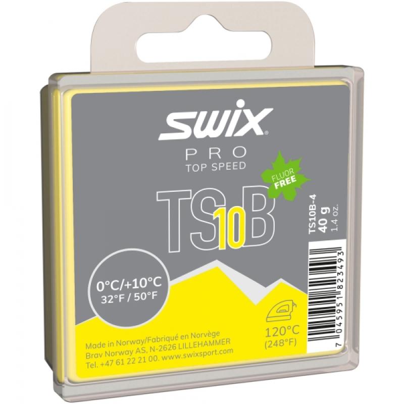 SWIX sklzový vosk Top speed TS 10B 40g