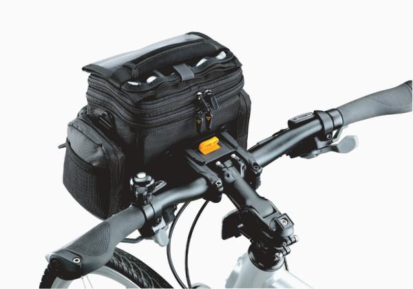 TOPEAK taška na riadidlá TOUR GUIDE HANDLE BAR BAG + držiak Fixer 8