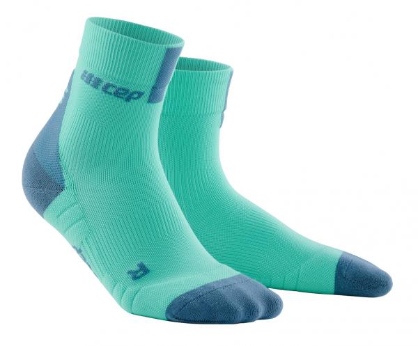 CEP krátke kompresné ponožky 3.0 mint/grey