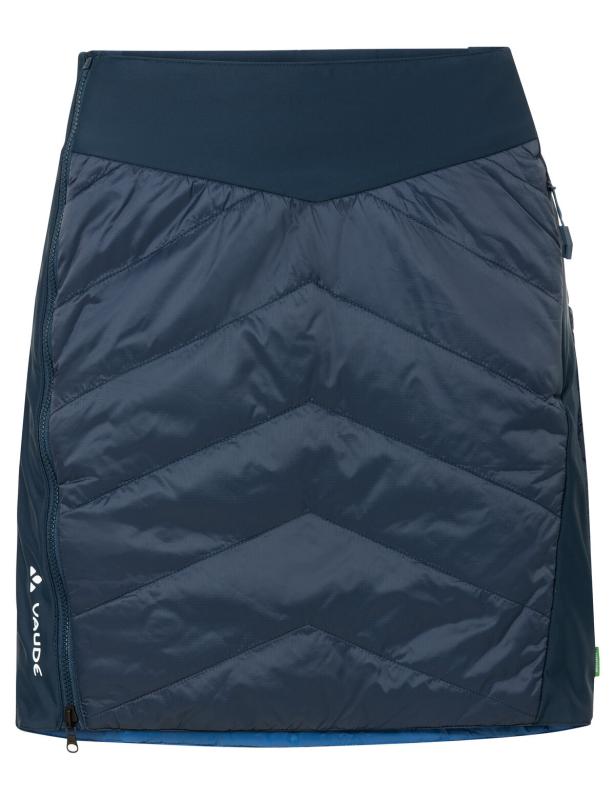Vaude zateplená sukňa Sesvenna Reversible II, dámska, dark sea/blue