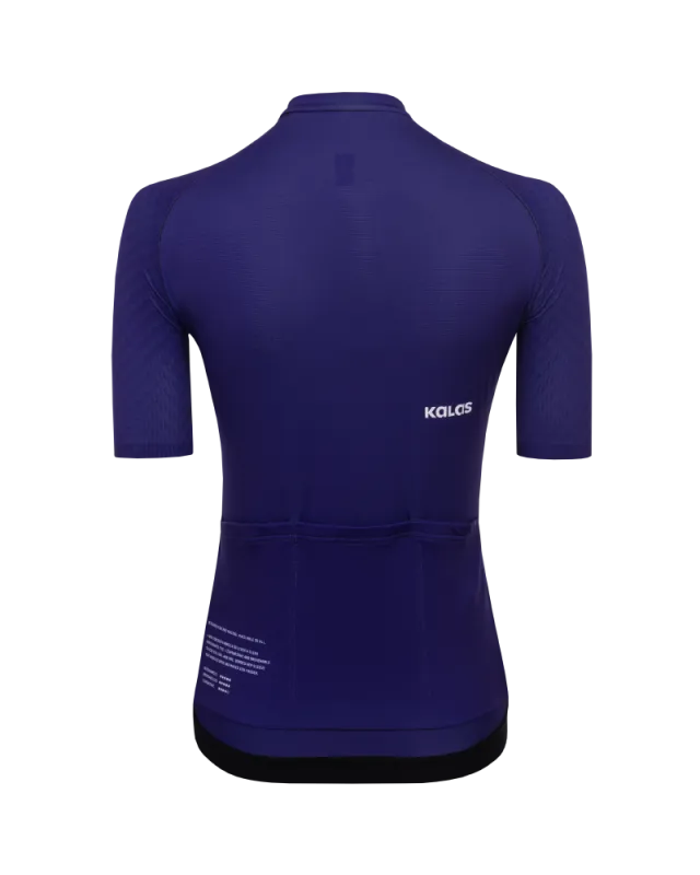 Cyklistický dres DÁMSKY KALAS PASSION Z3 | Dres AERO | indigo purple