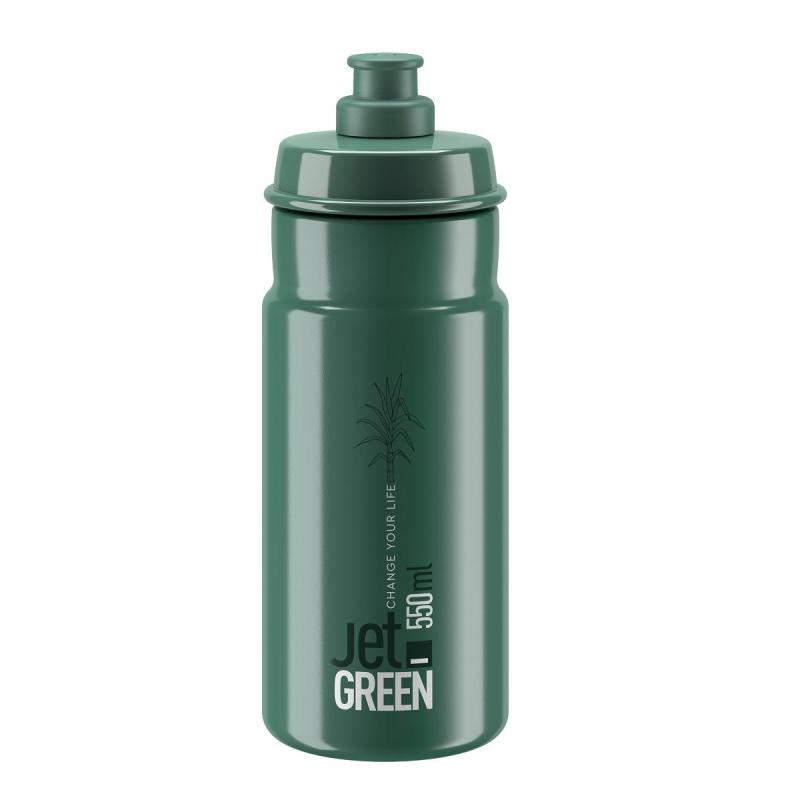Fľaša ELITE JET GREEN 550 tmavo zelená