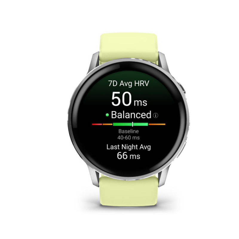 Garmin VENU 4 - 45mm,Gray/ Silver + Citron 5