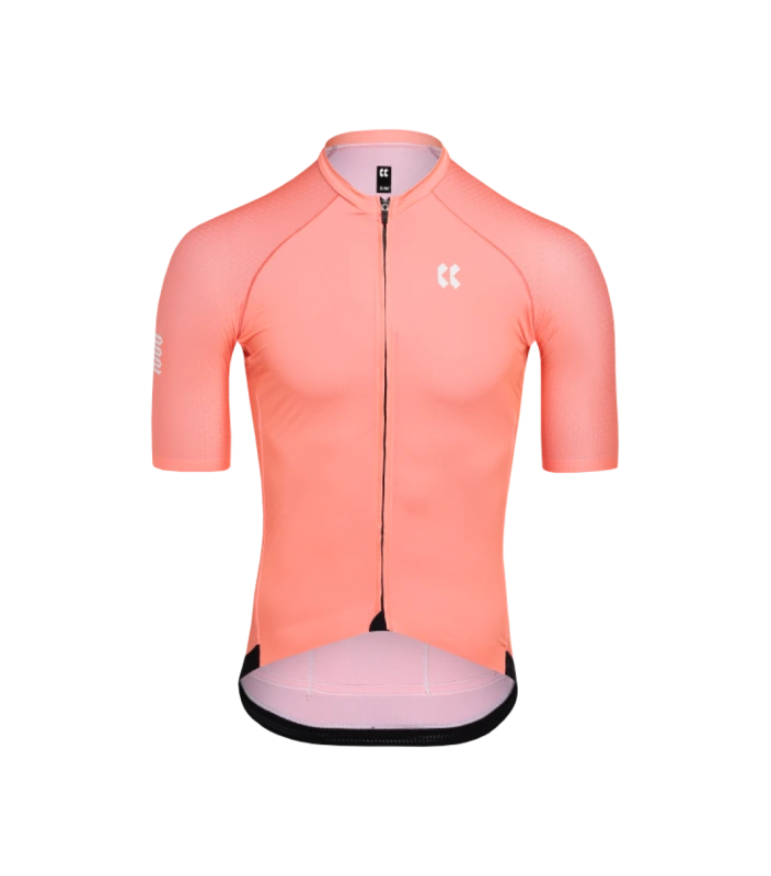 Cyklistický dres PASSION Z6 | Dres RAZOR | Solar Orange