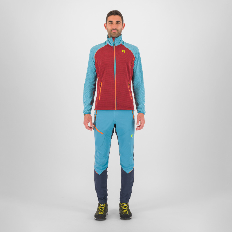 Karpos AMBRIZZOLA FULL-ZIP mikina pomegranade/larkspur 8