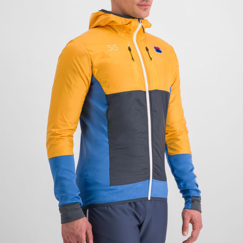 Sportful ANIMA CARDIO TECH WIND bunda blue denim/yellow