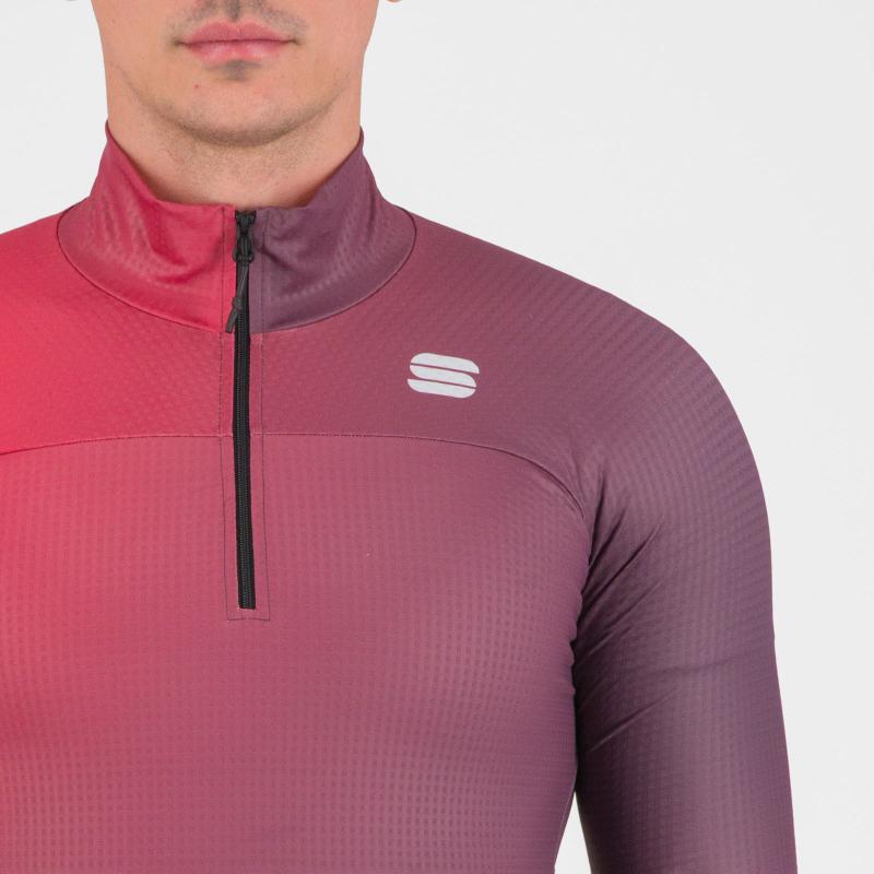 Sportful APEX dres huckleberry/tango red