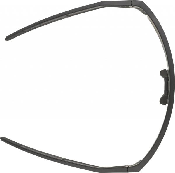 ALPINA Cyklistické okuliare RAM HR Q-Lite čierne mat