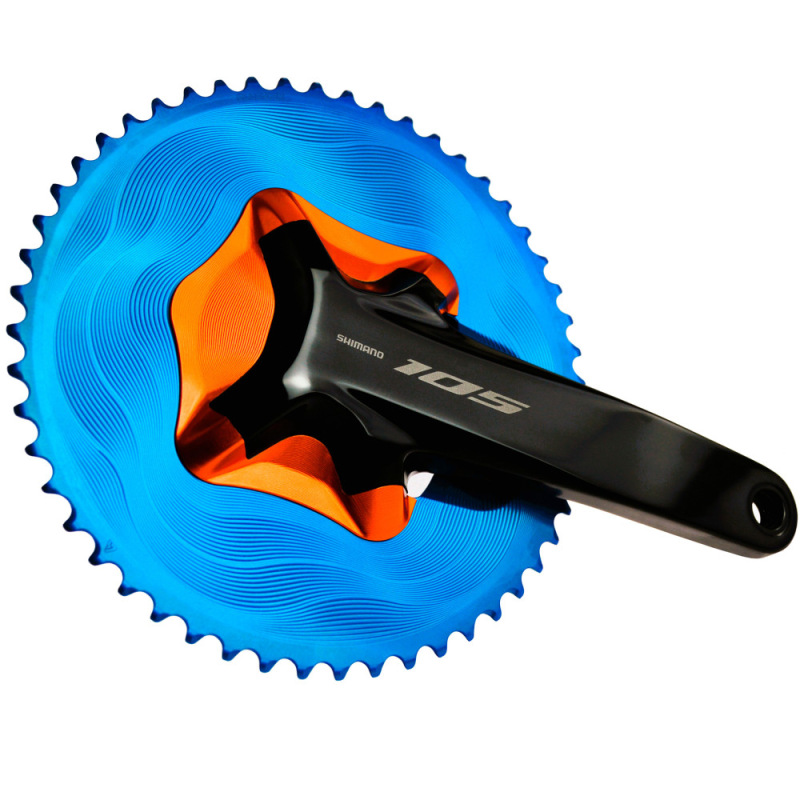 ALUGEAR prevodníkyAERO Kit pre Shimano 105 R7100 2x12speed + KRYT 2