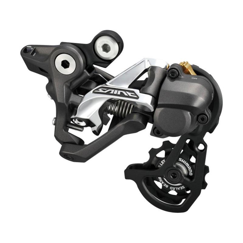 SHIMANO prehadzovačka Saint M820 10sp. čierna krátke ramienko Shadow+