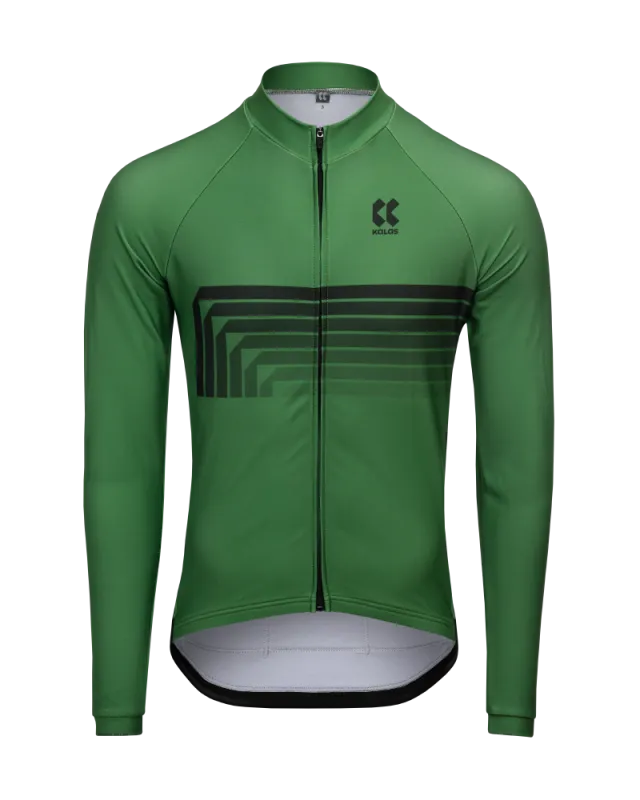 Cyklistický dres KALAS MOTION Z2 dlhý rukáv zelený