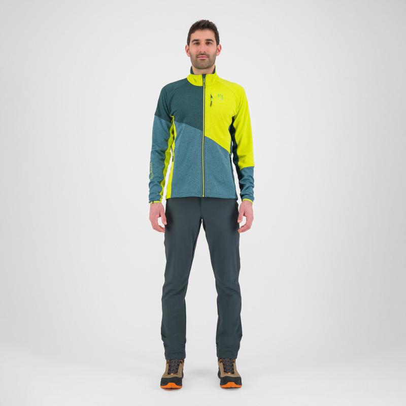 Karpos FEDERA FULL-ZIP flíska Balsam/Forest/Kiwi Colada