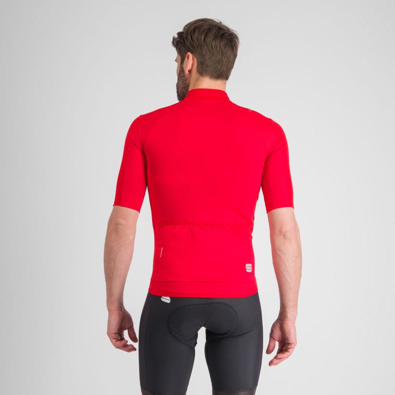 SPORTFUL FIANDRE LIGHT bunda s krátkym rukávom tango red