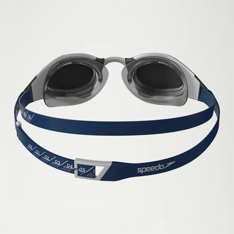 Plavecké okuliare Speedo Junior Fastskin Hyper Elite Mirror White/Blue