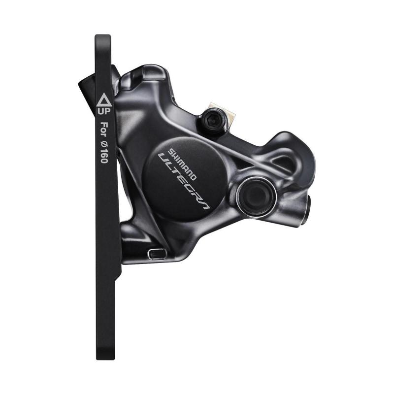 SHIMANO brzdový strmeň ULTEGRA R8170 hydraulický predný Flat Mount+platn. L03A