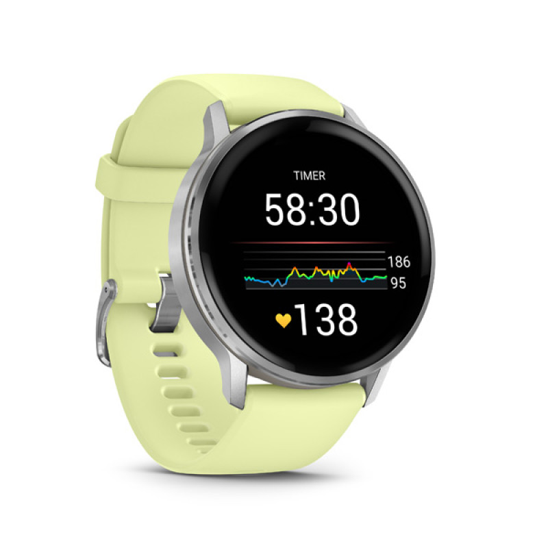 Garmin VENU 4 - 45mm,Gray/ Silver + Citron 4