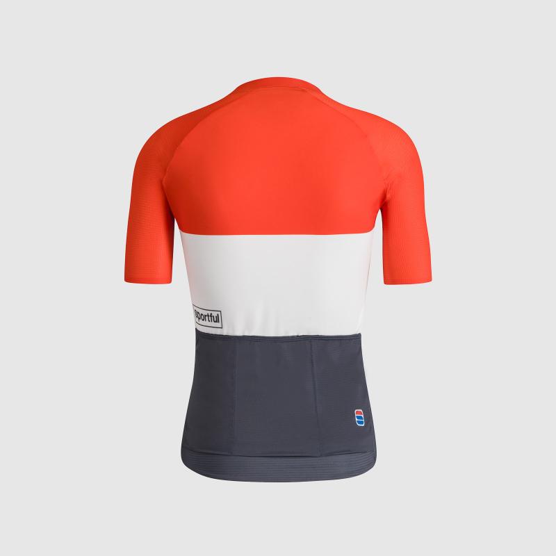 Sportful SUPERNOVA HERITAGE dámsky dres HERITAGE BLUE WHITE RED CYANO 1