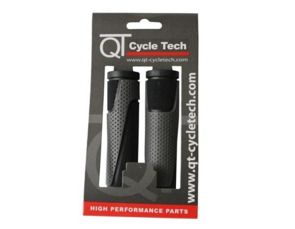 QT CYCLE TECH Rukoväte MTB 130mm čierno-šedé