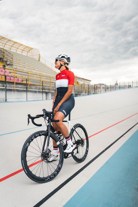 Sportful SUPERNOVA HERITAGE dámsky dres HERITAGE BLUE WHITE RED CYANO 4