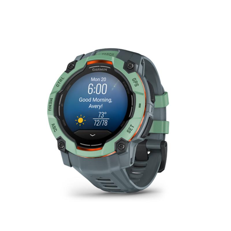 Garmin Instinct 3 - 50mm, AMOLED, Neo tropic, Twilight silicone band (Limited) 4