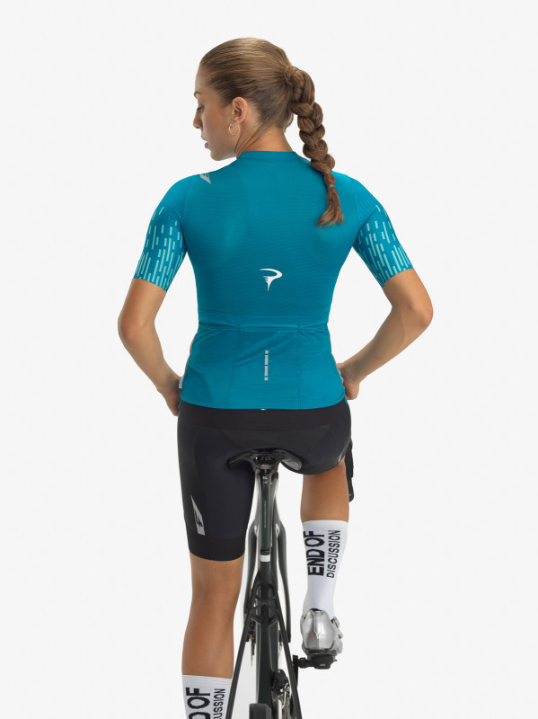 Pinarello F dámsky dres tile blue 6