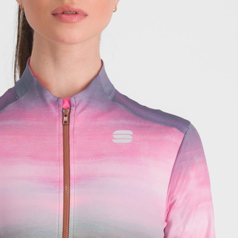 SPORTFUL FLOW SUPERGIARA dámsky THERMAL dres cayenna red pink