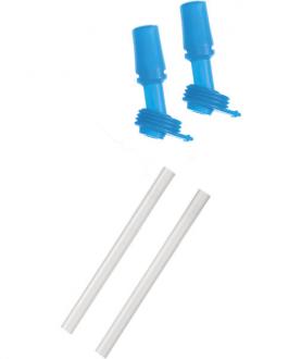 CamelBak eddy Kids Bottle 2 Valves/2 Straws Ice Blue