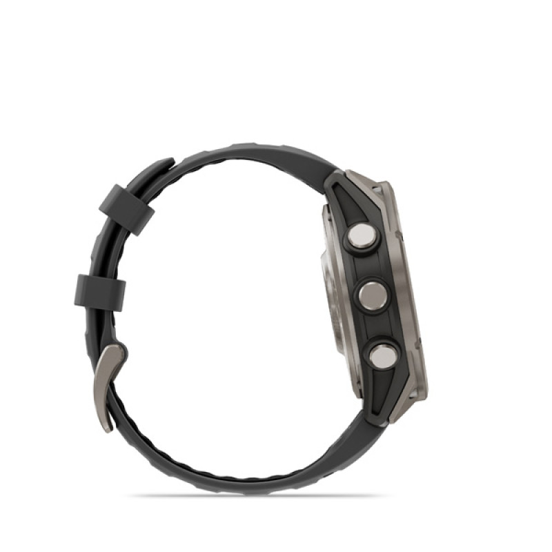 Garmin fenix 8 Pro - 47mm, AMOLED, Sapphire, Titanium, Graphite/Black band 5