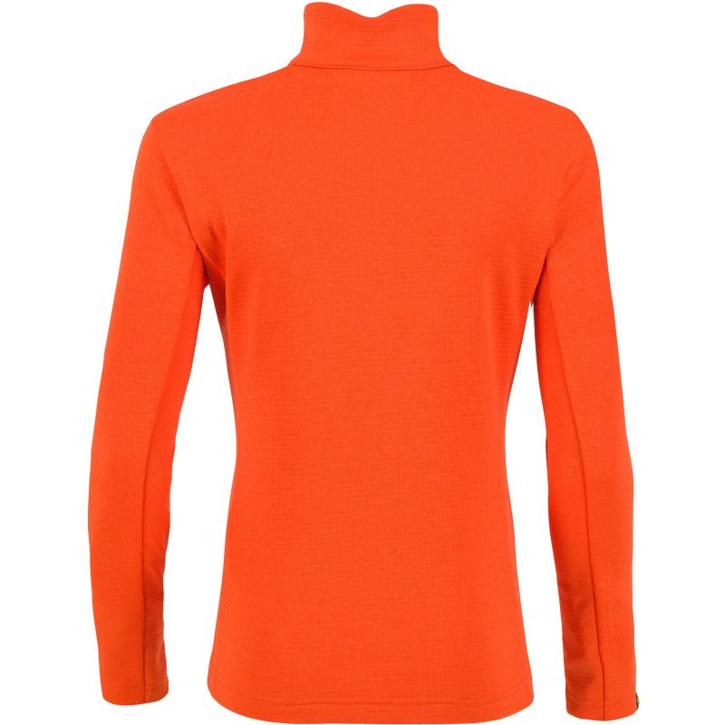 Karpos PIZZOCCO KID HALF-ZIP flíska Spicy Orange