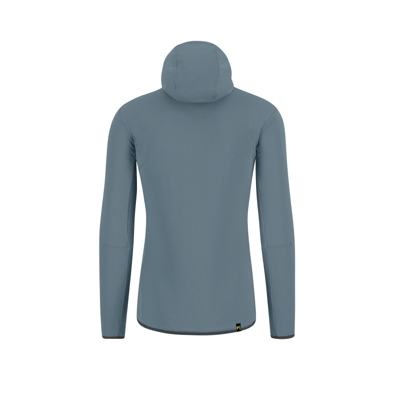 Karpos Antermoia Hoodie Flíska Smoke Blue/Woodl.Gray 1