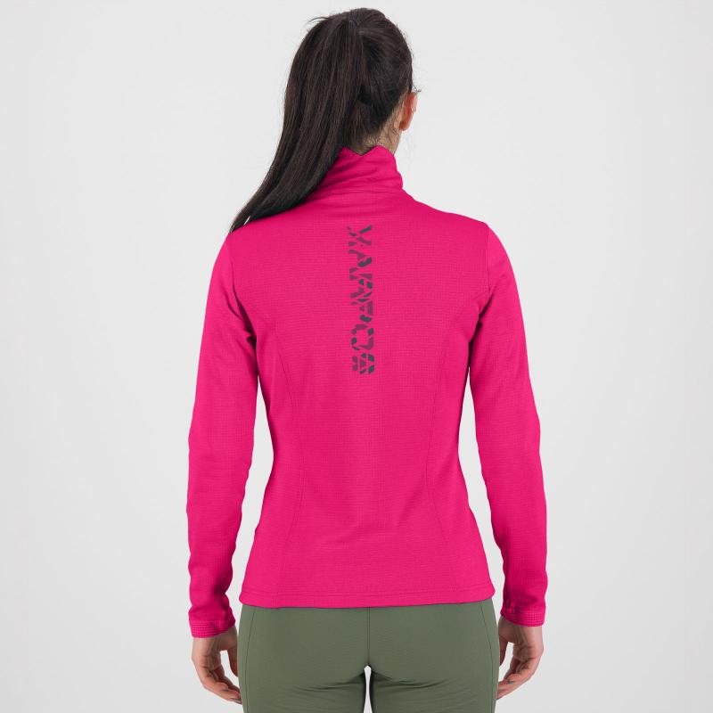 Karpos PIZZOCCO HALF ZIP dámska flíska Pink