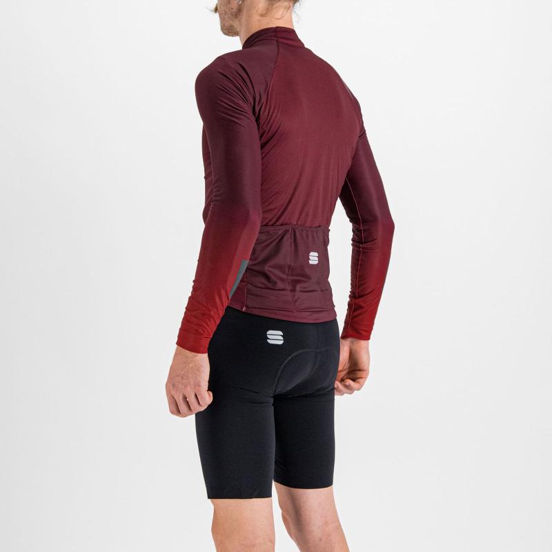 SPORTFUL BODYFIT PRO dres vínový/červený