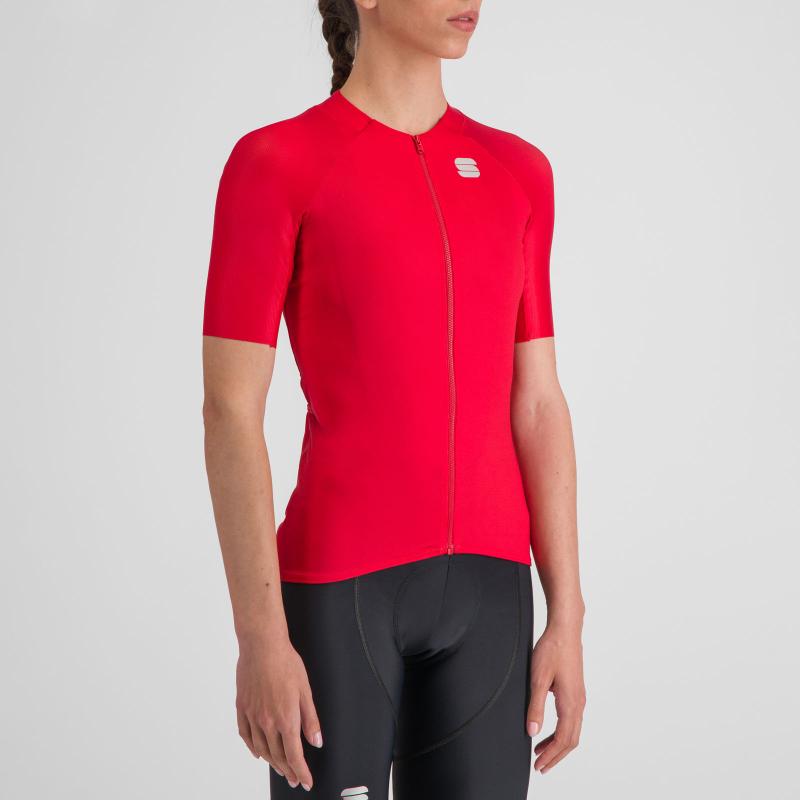 Sportful MATCHY dámsky dres s krátkym rukávom tango red