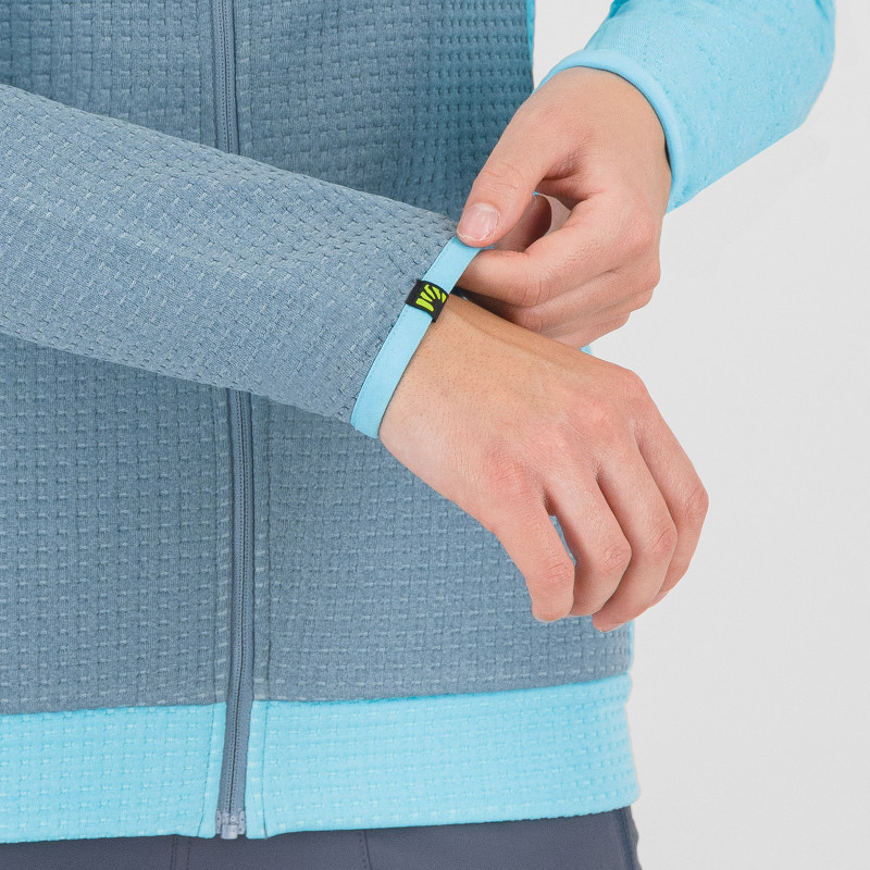 Karpos AVERAU dámska FULL-ZIP mikina s kapucňou windw.blue/bachelor b. 7