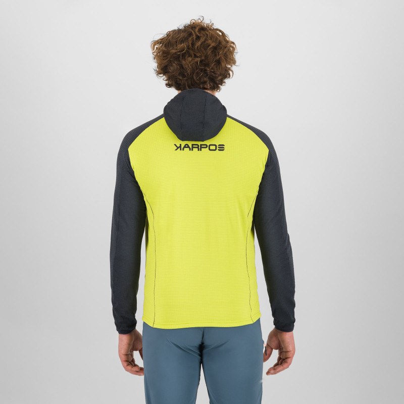 Karpos AMBRIZZOLA FULL-ZIP mikina s kapucňou primrose/vulcan 3