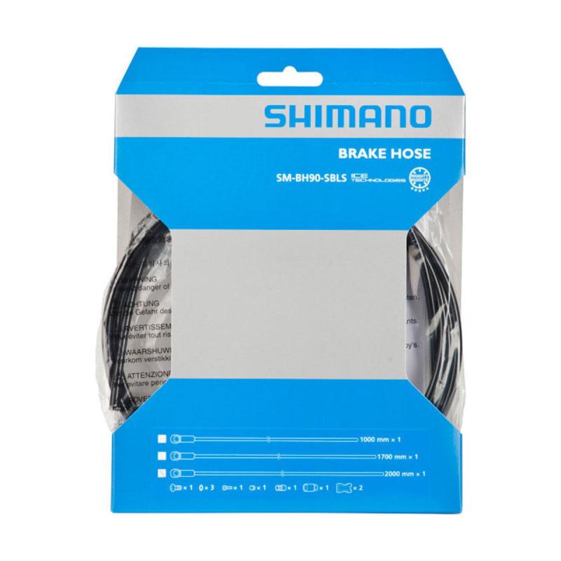 SHIMANO hadička
 hydraulická 2000mm čierna M820/M8020 Saint,XT