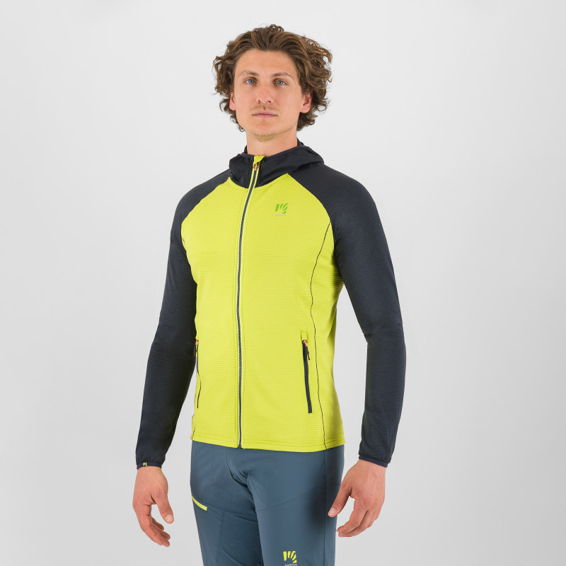 Karpos AMBRIZZOLA FULL-ZIP mikina s kapucňou primrose/vulcan 4