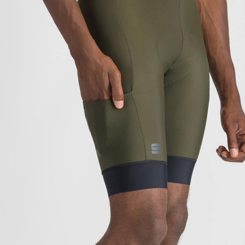 Sportful GIARA 2 kraťasy s trakmi dark green 5