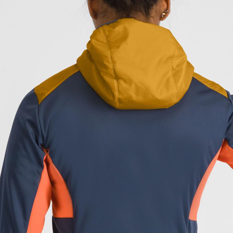 Sportful RYTHMO dámska bunda wood yellow/galaxy blue 4