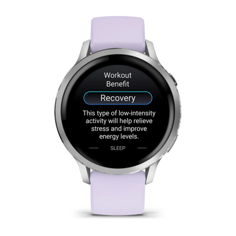 Garmin VENU 4 - 41mm, Gray/ Silver + Periwinkle 4