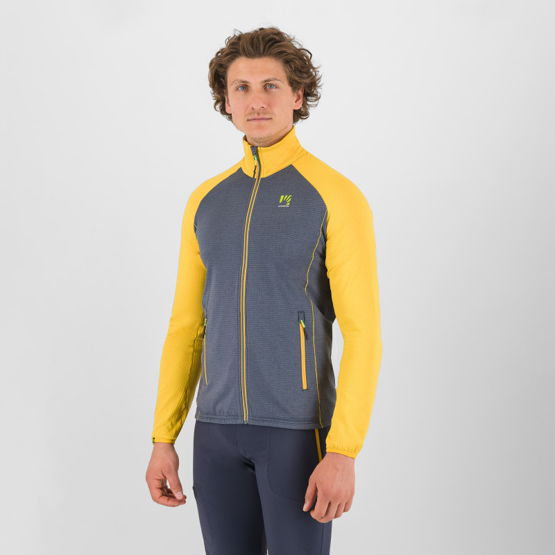 Karpos AMBRIZZOLA FULL-ZIP mikina dark slate/sunset 4