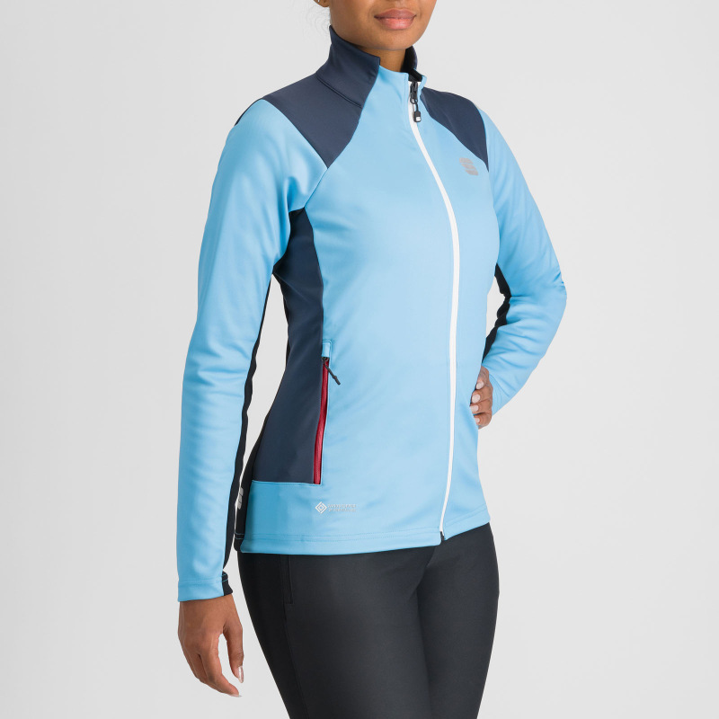 Sportful SQUADRA dámska bunda blue aquarius/galaxy blue 2