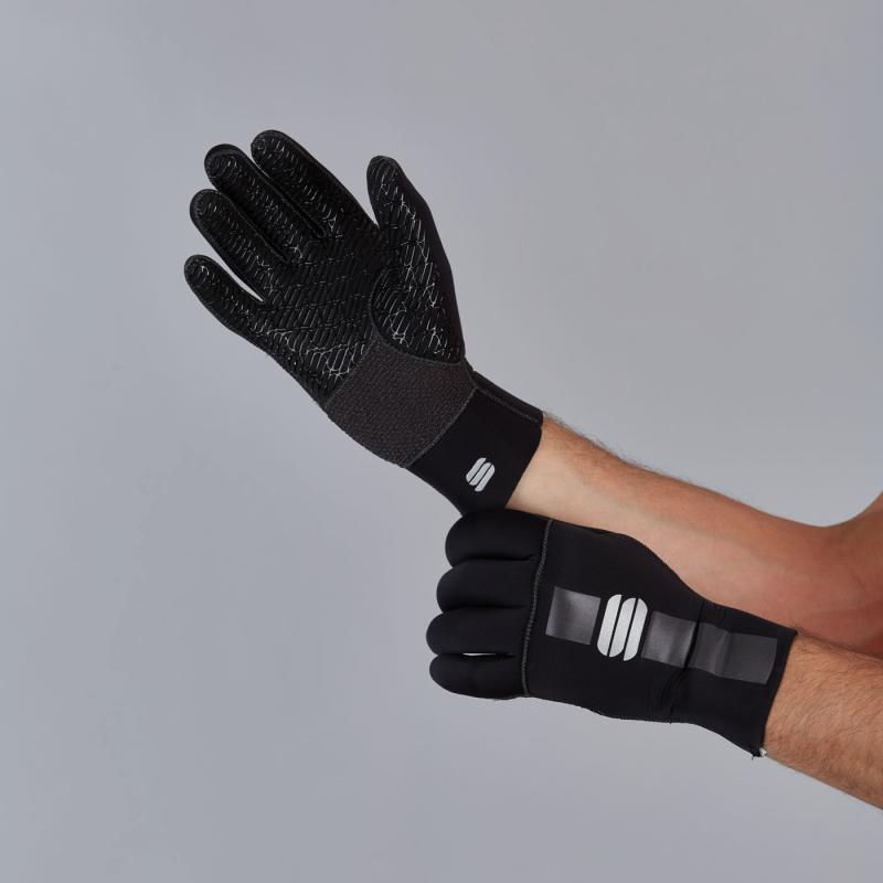 SPORTFUL Neoprene rukavice čierne