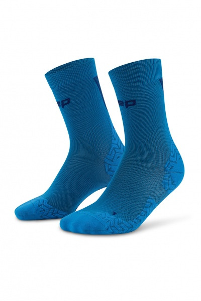 CEP Bežecké vysoké ponožky ULTRALIGHT 4.0 modrá
