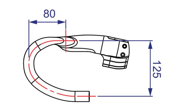 VISION riadidlá METRON 5D 110x400mm