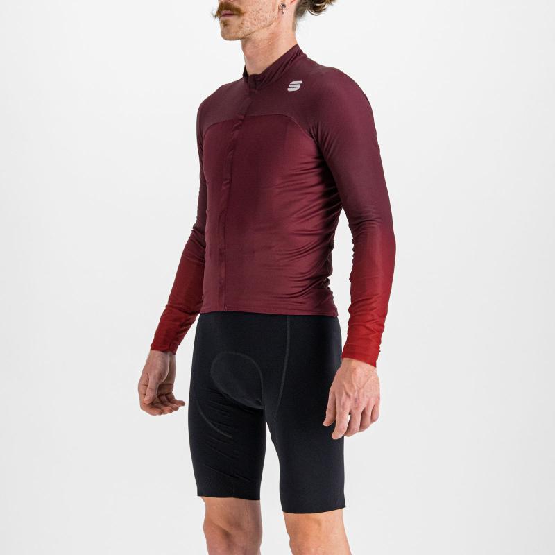 SPORTFUL BODYFIT PRO dres vínový/červený