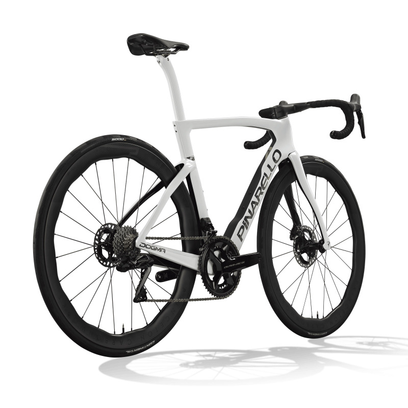 Pinarello Dogma F Dura Ace Di2 DT Swiss Edge Crystal White 1