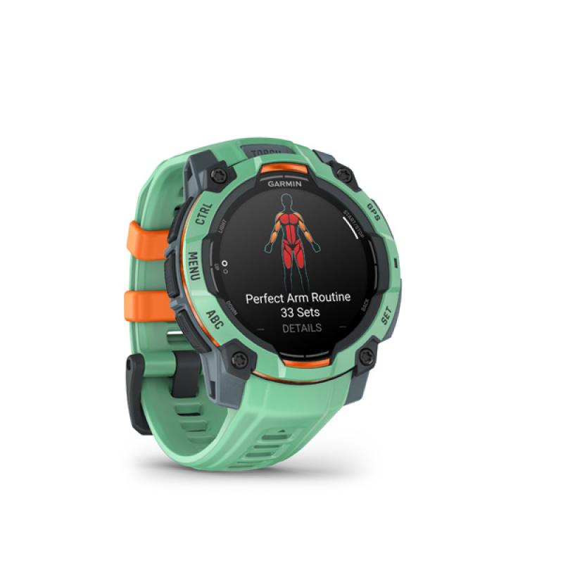 Garmin Instinct 3 - 45mm, AMOLED, Neo tropic, Neo tropic silicone band (Limited) 3