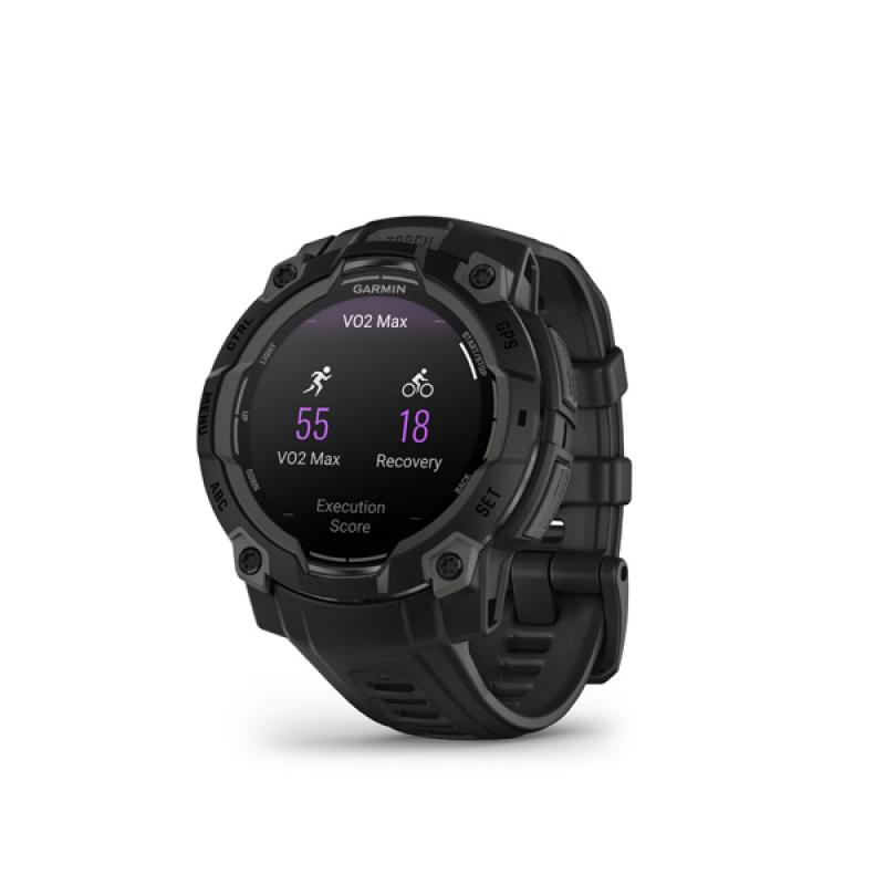 Garmin Instinct 3 - 45mm, AMOLED, Black, Black silicone band 4